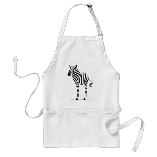 Tablier Cadeaux Zebra Lovers (Devant)
