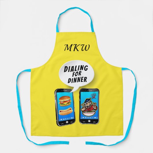 Tablier Cadran Pour Le Dîner (Recto)