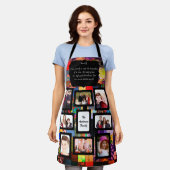 TABLIER CADRE DE PHOTOS QUILT AJOUTER DES PHOTOS (Porté)