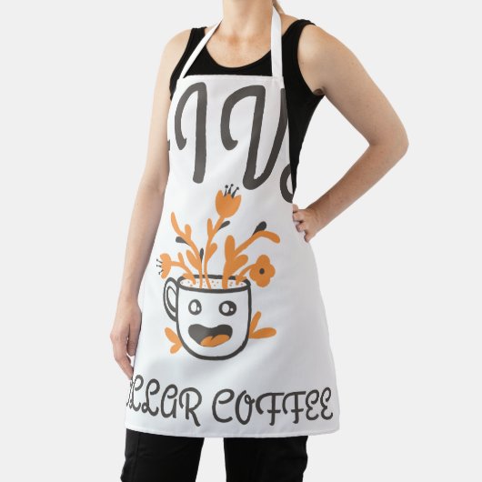 Tablier Café à cinq dollars (Insitu)