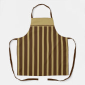 Tablier Café Apron Tons Brown Bande (Recto)
