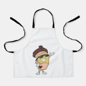 Tablier Café avec Lunettes de soleil (Recto)