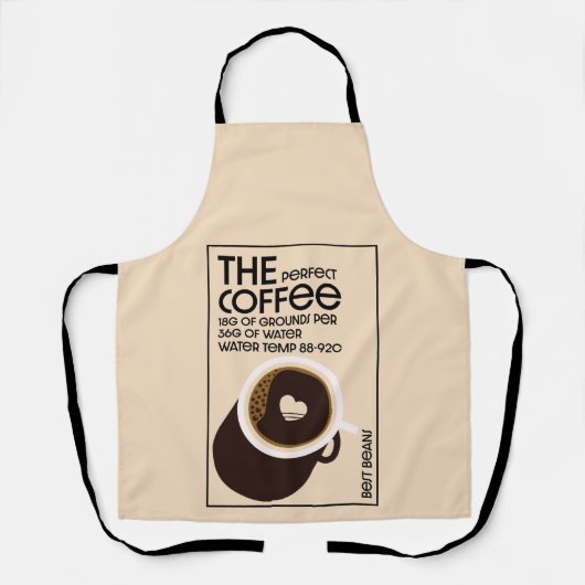 Tablier Café Barista (Recto)