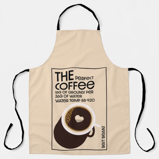 Tablier Café Barista (Recto)