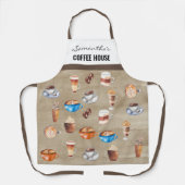 Tablier Café Business Shop Café Barista Cuisine (Recto)