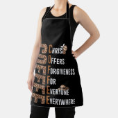 Tablier Café Christ Offre Le Pardon À Tous (Insitu)