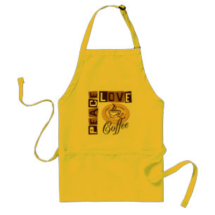 TABLIER CAFÉ D'AMOUR DE PAIX