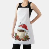 Tablier Café de Noël Festif Santa Hat | Vacances (Insitu)