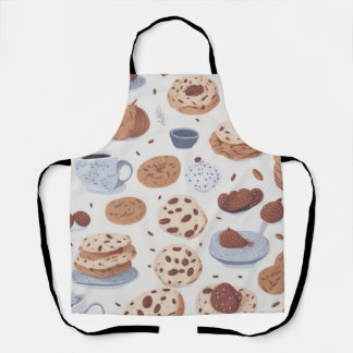 Tablier café et biscuits