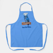 Tablier Café La Chouette Bleue (Recto)