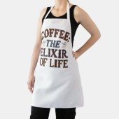 Tablier Café : L'élixir de la vie (Insitu)