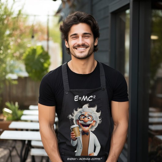 Tablier Café Mad Scientifique