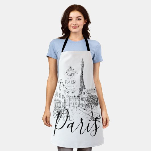 Tablier Café Paris (Porté)