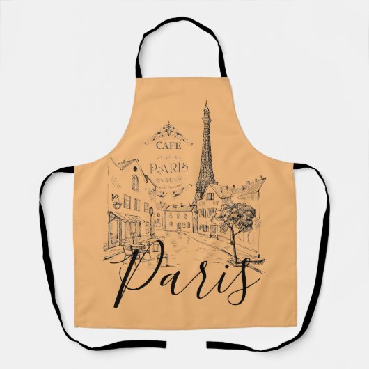 Tablier Café Paris Apron (Recto)