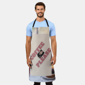Tablier "Café-Please" designer Unisex Cuisine taille (Porté)