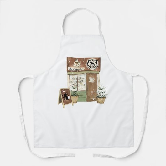 Tablier Café Pot Head (Recto)