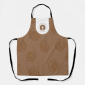 Tablier Café professionnel moderne (Recto)