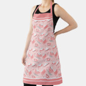 Tablier Café Rose Latte Cocoa Apron (Insitu)
