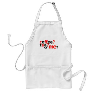 Tablier Café, Thé ou Moi Adulte Apron