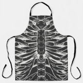 Tablier Cage de nervure de squelette (Recto)