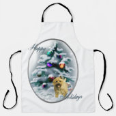 Tablier Cairn Terrier Christmas (Recto)