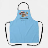 Tablier Cakes & Sweets Cupcake Accueil Boulangerie Pâtisse (Recto)