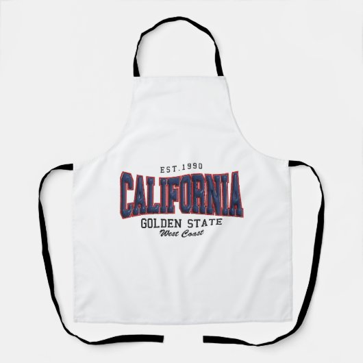 Tablier Californie 3D (Recto)