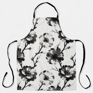 Tablier camélias de style japonais