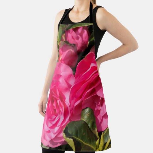 Tablier Camellia rose (Insitu)