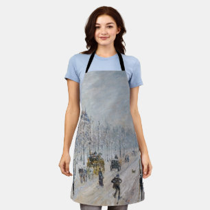 Tablier Camille Pissarro - Boulevards extérieurs, Effet Ne