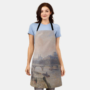 Tablier Camille Pissarro - La Seine et le Louvre