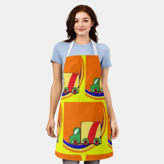 Tablier Camion coloré (Porté)