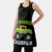 Tablier Camion monstre Shamrock Crusher Saint-Patrick (Insitu)