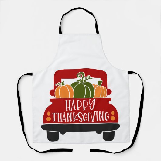 Tablier Camion Thanksgiving (Recto)