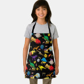 Tablier Camions de construction Astronaut Dinosaures dans  (Insitu)