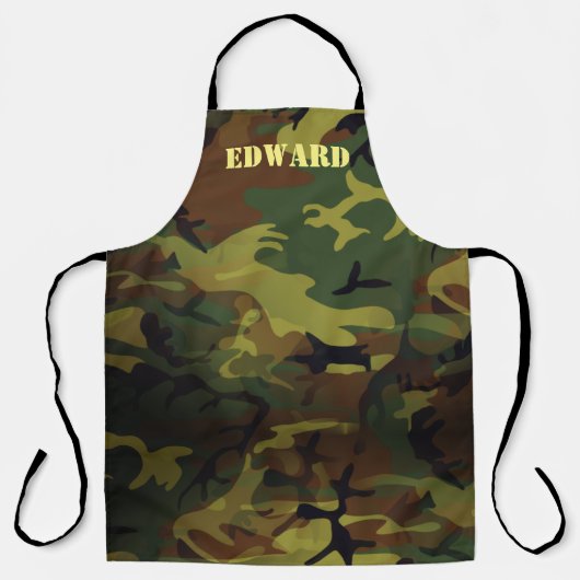 Tablier Cammo vert (Recto)