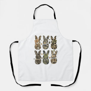 Tablier Camo Bunnie Cute Easter Day Rabbit Bunny Men Wome