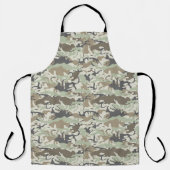 Tablier Camo de forêt chef chasseur cadeau cuisine camoufl (Recto)