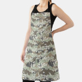 Tablier Camo de forêt chef chasseur cadeau cuisine camoufl (Insitu)