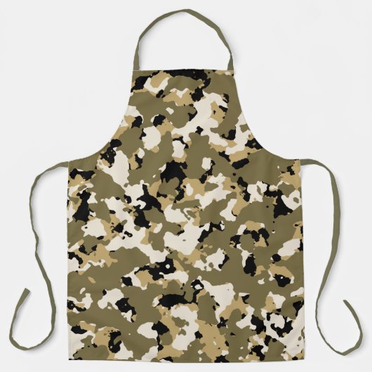 Tablier Camo de sable du désert (Recto)