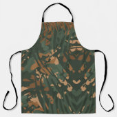 Tablier Camo Motif Jungle - Nature Texture (Recto)