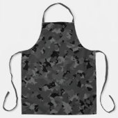 Tablier Camo noir (Recto)