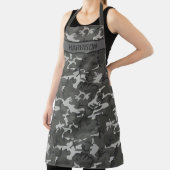 Tablier Camo Personnalisé Gris (Insitu)