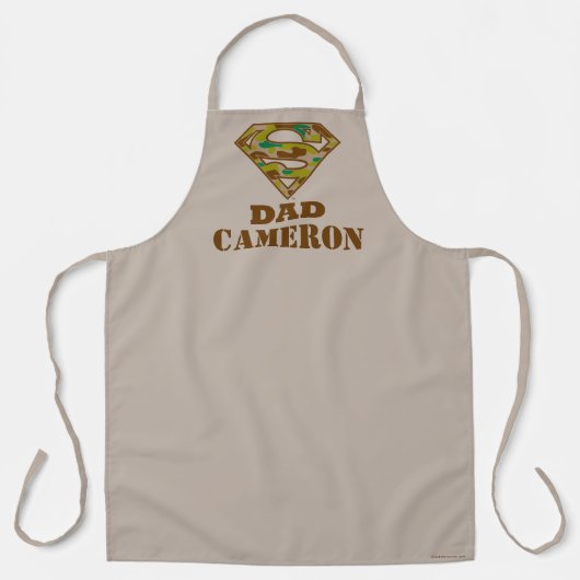 Tablier Camo Super Papa (Recto)