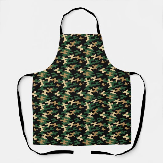 Tablier Camo Vert (Recto)