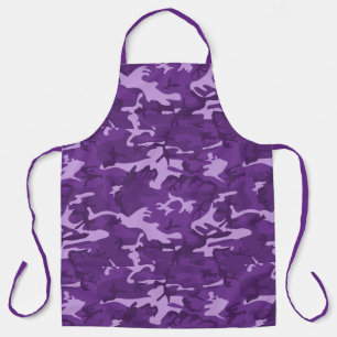 Tablier Camo violet