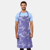 Tablier Camo Violet (Porté)