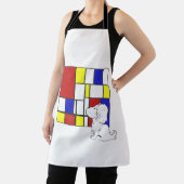 Tablier Camomille Inspirée de Mondrian (Insitu)