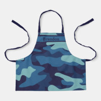 Camouflage bleu Cool Personnalisé Enfants
