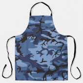 Tablier Camouflage bleu marine, Militaire, Armée (Recto)